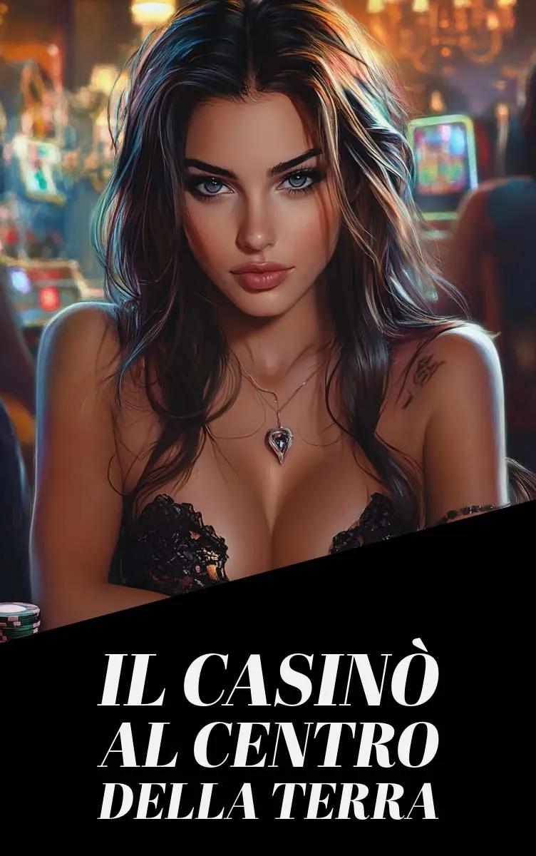 Copertina libro erotico: Il casinò al centro della Terra