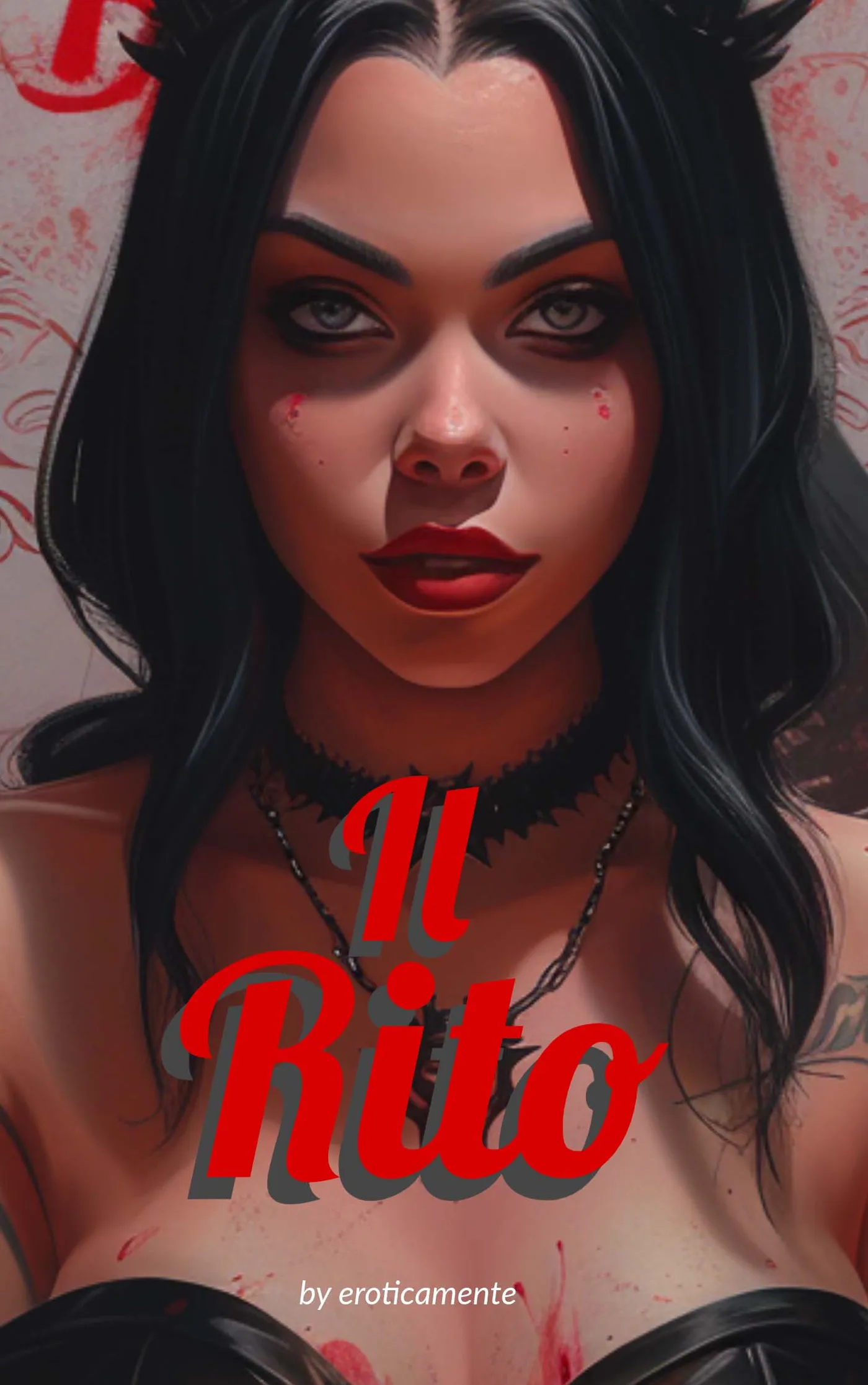 Copertina libro erotico: Il rito