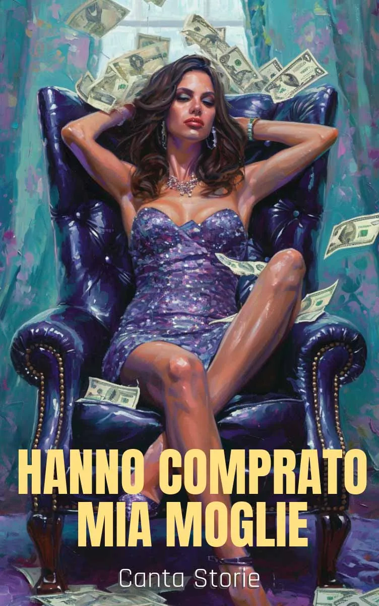 Copertina libro erotico: Hanno comprato mia moglie