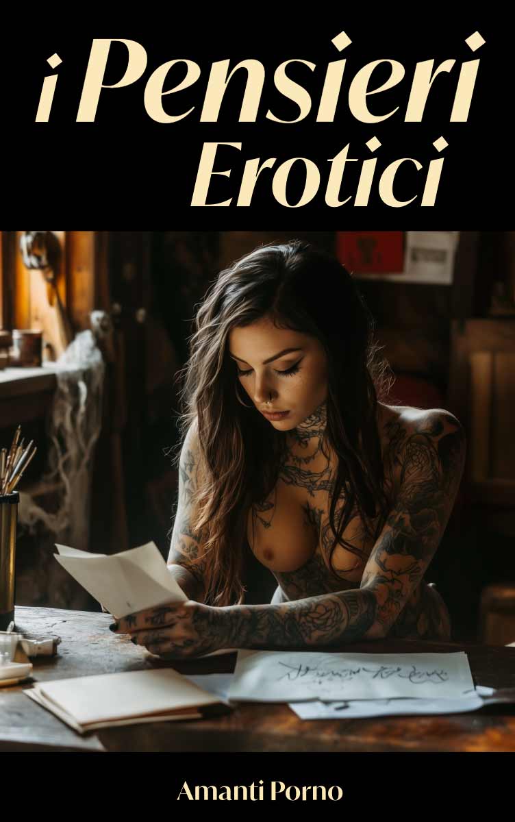 Copertina libro erotico: I pensieri erotici