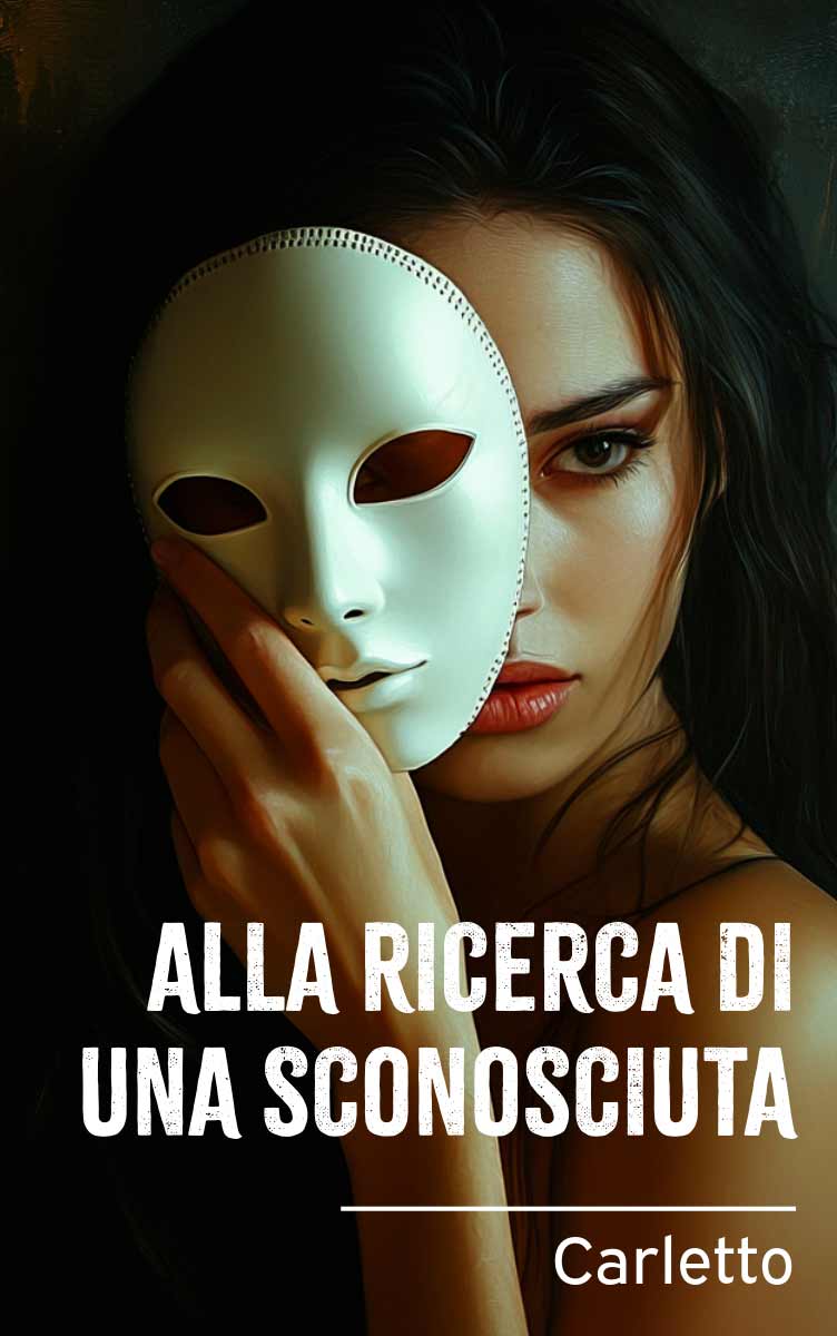 Copertina libro erotico: Alla ricerca di una sconosciuta