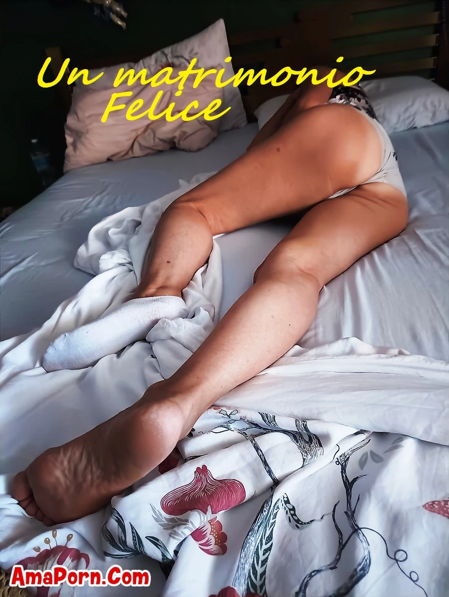 Copertina libro erotico: Un matrimonio felice