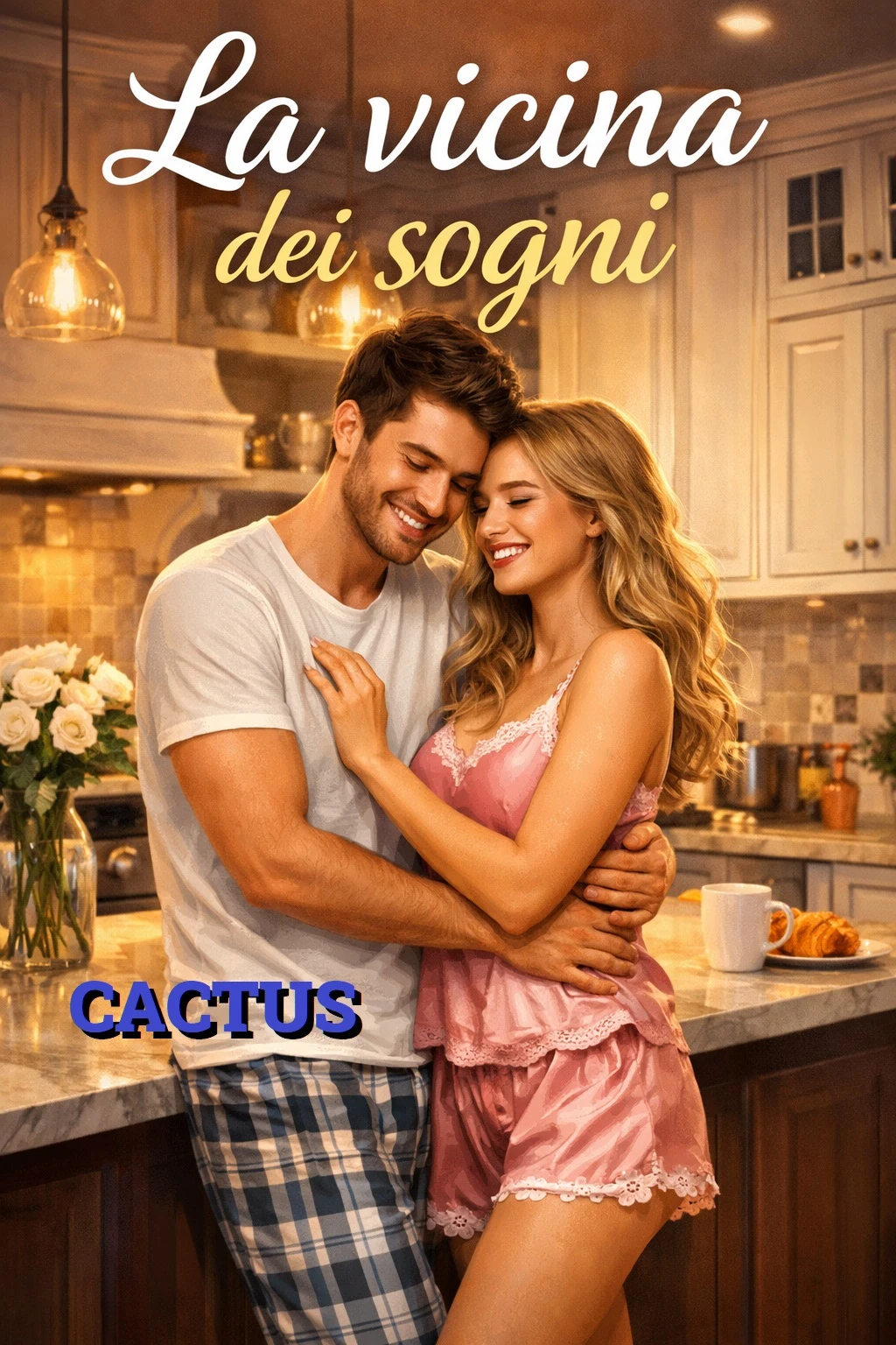 Copertina libro erotico: La vicina dei sogni