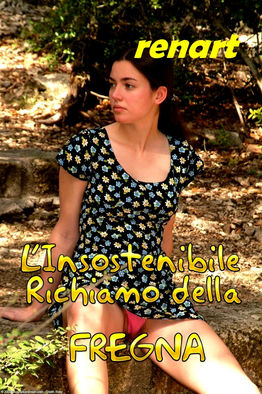 Copertina libro erotico: L’insostenibile richiamo della fregna