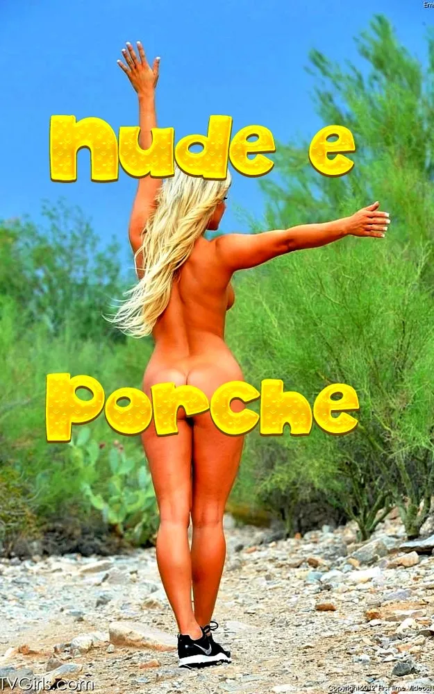 Copertina libro erotico: Nude e Porche