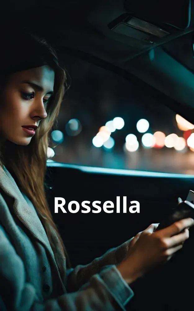 Copertina libro erotico: Rossella