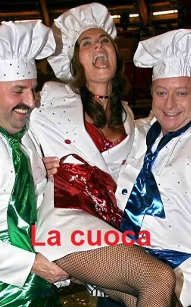 Copertina libro erotico: la cuoca
