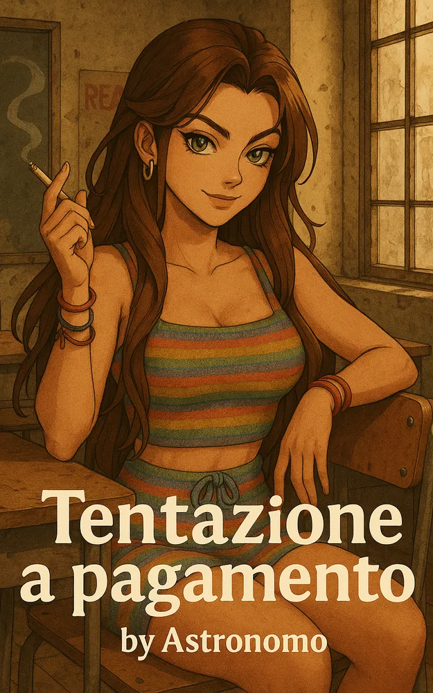 Copertina libro erotico: Tentazione a pagamento 