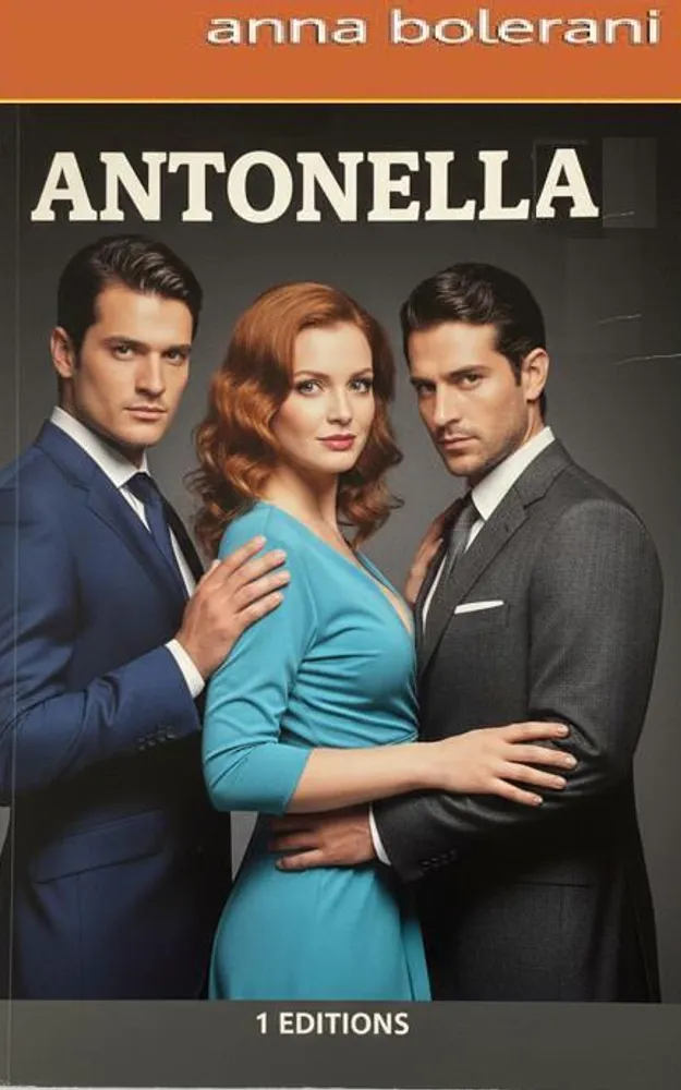 Copertina libro erotico: ANTONELLA